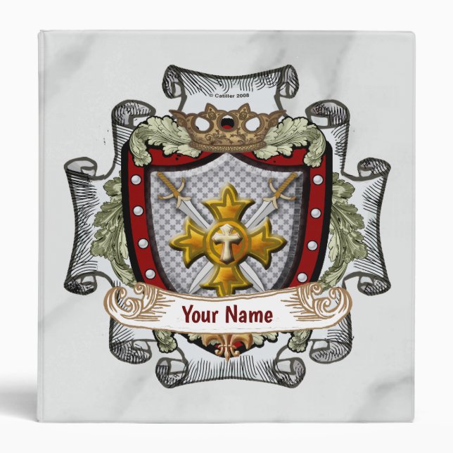 Victory Shield  Surname  Binder (Front)
