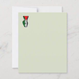Victory Sign Hand Resistance Red Triangle Symbol
