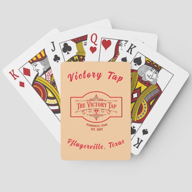Victory Tap Playing Cards (Back)
