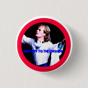 Victory To The Chosen 1 Inch Round Button