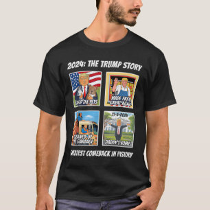 Victory Trump 2024 Greatest Comebyck Inauguration T-Shirt
