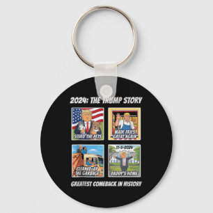 Victory Trump 2025 Greatest Comebyck Keepsake Winn Keychain