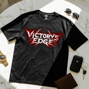 Victory's Edge - Motivational Design T-shirt