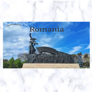 Victory's Monument Constanţa Romania Postcard