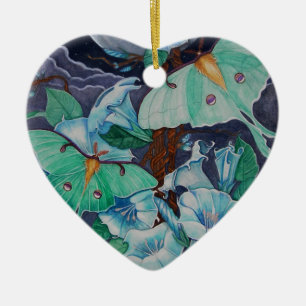 Vida de la Luna Ceramic Ornament