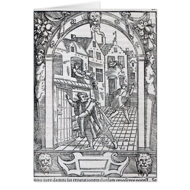 Vidange des pots de chambre (Devant)