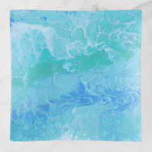 Bleu et vert mer
