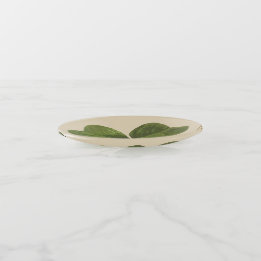 Vide-poche Conception verte de shamrock sur la couleur faite