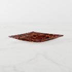 La croix et les diamants flamboyants ajustent le