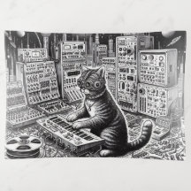Symphonie analogique de chats