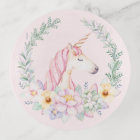 Unicorne Floral Unicorn Trinket Dish