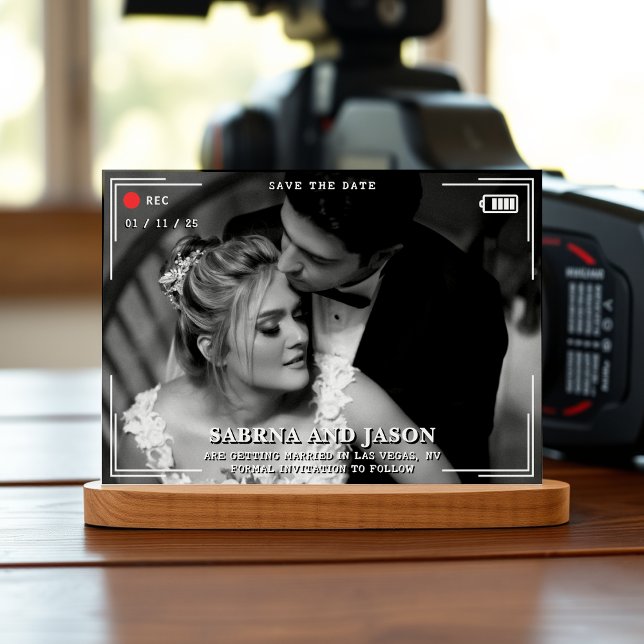 Video Camera Photo Wedding Save The Date (Video Camera Photo Wedding Save The Date
)