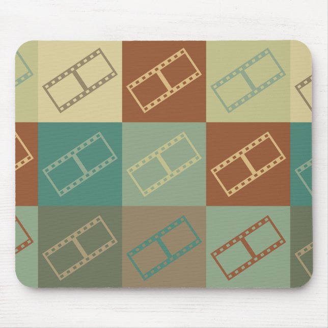 Video Editing Pop Art Mouse Pad (Front)