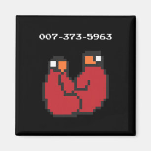 Video Game 90s 45s Codes Funny Gift  Magnet