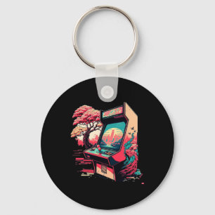 Video Game Arcade  Keychain