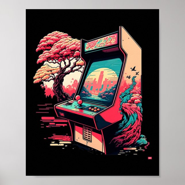 Video Game Arcade  Poster (Front)