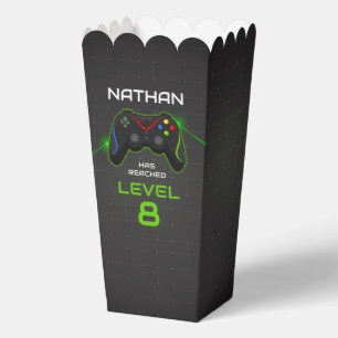 Video Game Birthday Boy Gamer Favor Box