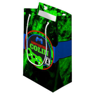 Video Game Birthday Gift Bag Personalized