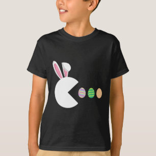 Video Game Bunny Eggs Easter Gamer Kids Boys Men G T-Shirt