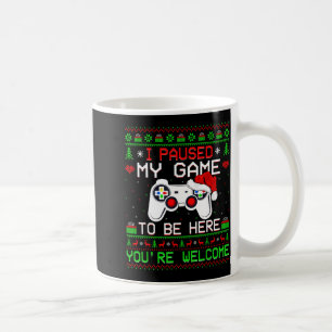 Video Game Christmas Ugly Sweater Funny Gamer Gami Coffee Mug
