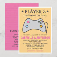 Video Game - Computer Game Baby Shower