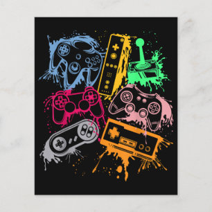 Video Game Console Controllers Retro 80's 90's Arc