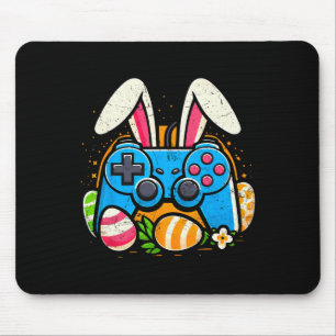 Video Game Controlle Easter Bunny Gamer Boys Men 1 Mouse Pad