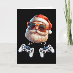 Video Game Controller Christmas Gamer Gaming Enthu Card