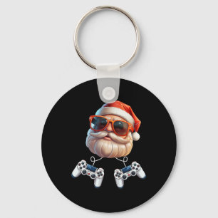 Video Game Controller Christmas Gamer Gaming Enthu Keychain