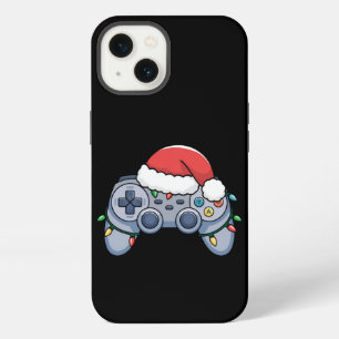 Video Game Controller Christmas Santa Hat Gamer iPhone 13 Case
