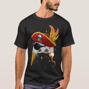 Video Game Controller Halloween Pirate Costume T-Shirt
