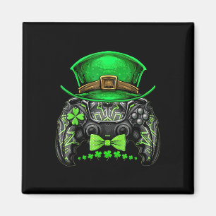 Video Game Controller Irish Gamer Boys St Patricks Magnet