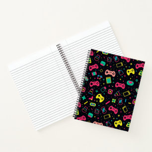 Video Game Controllers Pattern Notebook