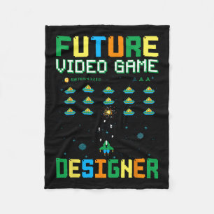 Video Game Designer For Kids1 Fleece Blanket