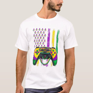 Video Game Flag Beads T-Shirt