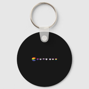 Video-game Funny Gaming Lgbt-q Ally Pride Flag Gam Keychain
