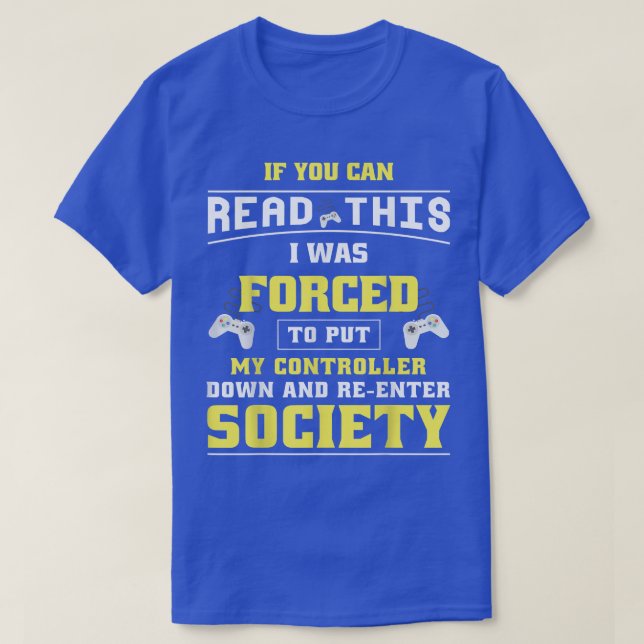 Video Game Gamer Gaming T shirt Men Women Boys Gif (Design Front)