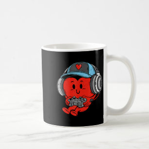 Video Game Gamer Heart Valentines Day Gaming Boys Coffee Mug