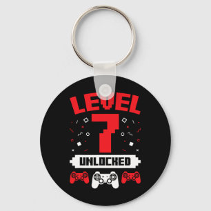 Video Game Gaming Birthday 7 Year Old Gamer Gift 1 Keychain
