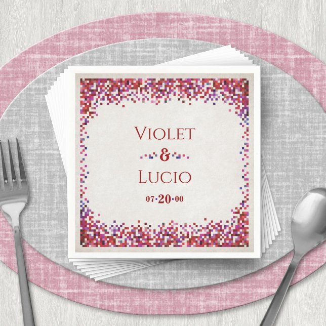 Video Game Geek Wedding Napkin (Creator Uploaded)