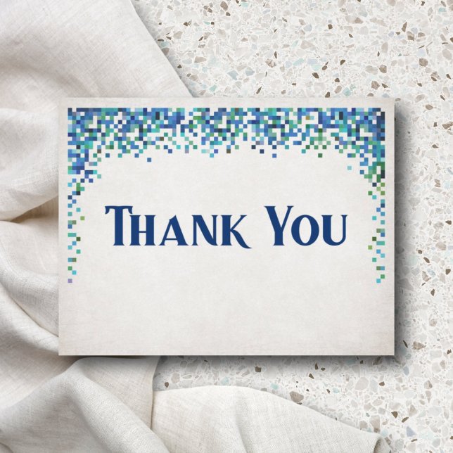 Video Game Geek Wedding Thank You Card (Creator Uploaded)