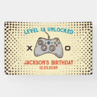 Video Game Level Unlocked Gamer Boy Men's Birthday