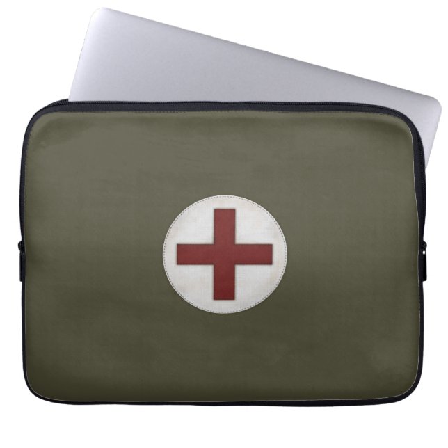 Video Game “Medical Kit” Laptop Sleeve (Front)