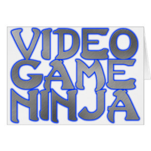 VIDEO GAME NINJA (blue)