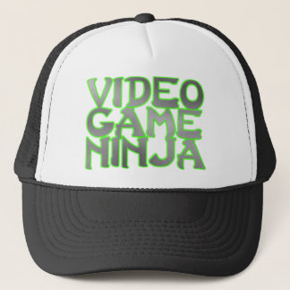 VIDEO GAME NINJA (green) Trucker Hat