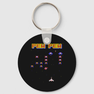 Video Game Old School Game 80s Vintage Gaming Game Keychain