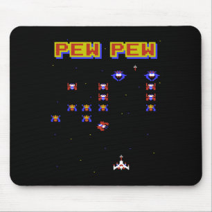 Video Game Old School Game 80s Vintage Gaming Game Mouse Pad