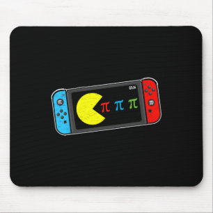 Video Game Pi Day Gamer Math Teacher Kids Boys Men Mouse Pad
