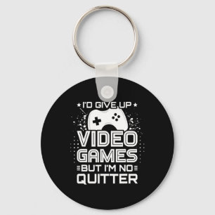 Video Game Player - Pc Console Online Gaming - Fun Keychain