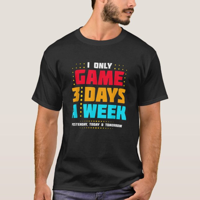 Video Game Player PC Console Online Gaming Funny G T-Shirt (Front)